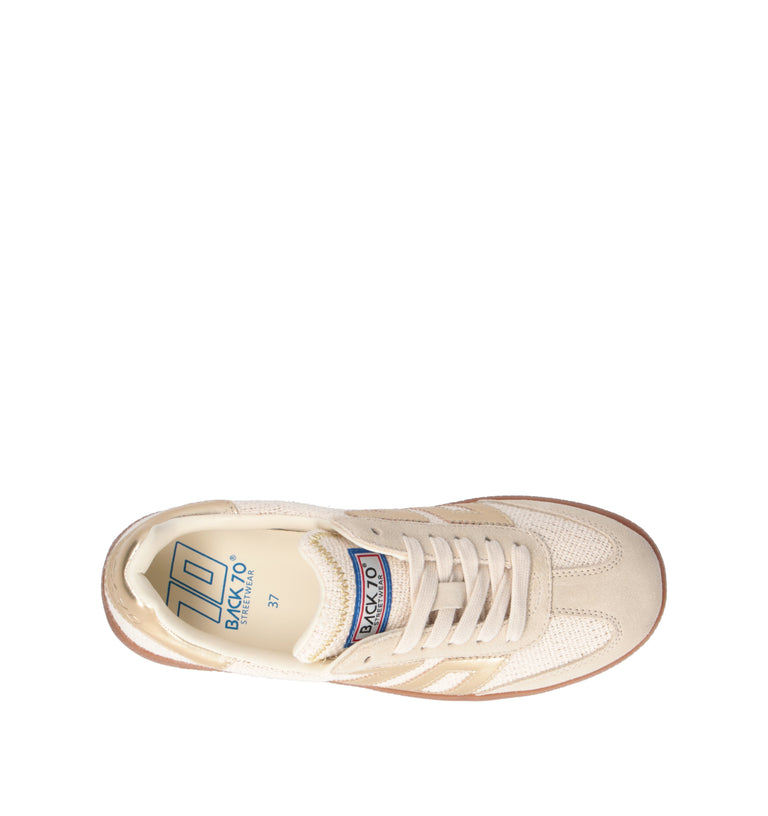 BACK 70 Sneaker donna oro