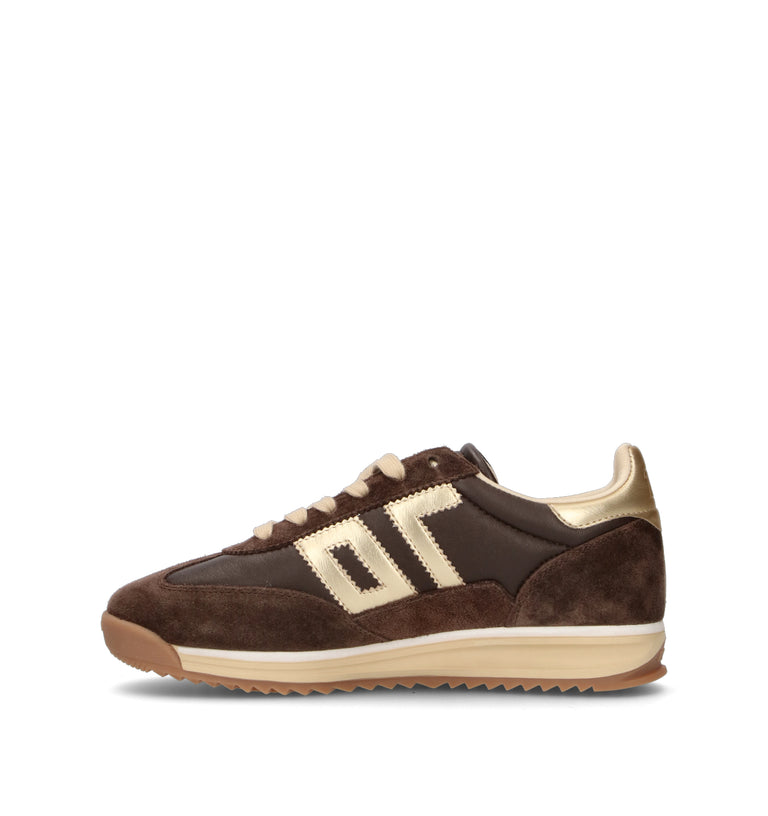 BACK 70 Sneaker donna marrone in pelle