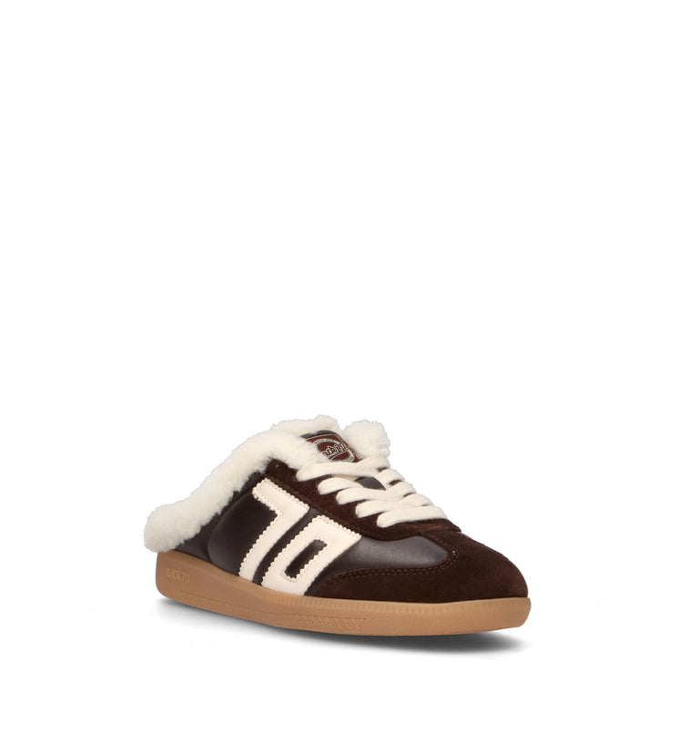 BACK 70 Sabot donna marrone in pelle