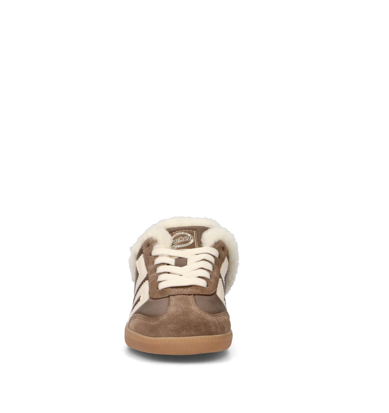 BACK 70 Sabot donna taupe in pelle