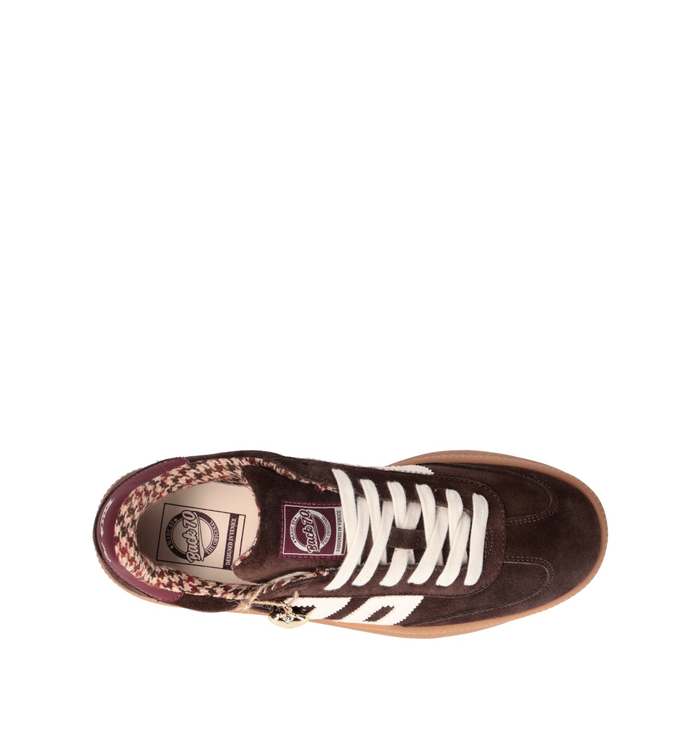 BACK 70 Sneaker uomo marrone in suede