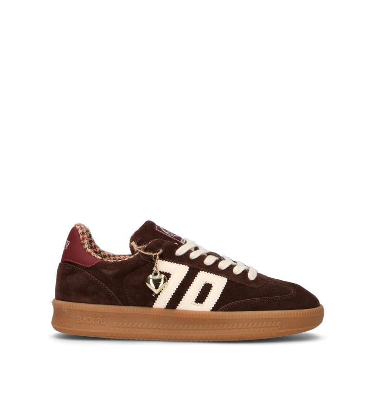 BACK 70 Sneaker uomo marrone in suede