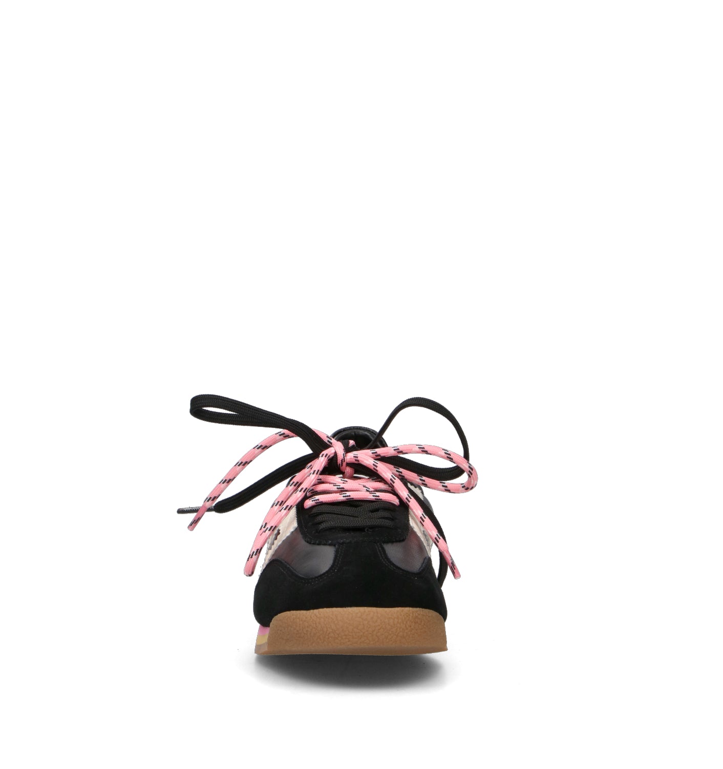 BACK 70 Sneaker donna nera in pelle