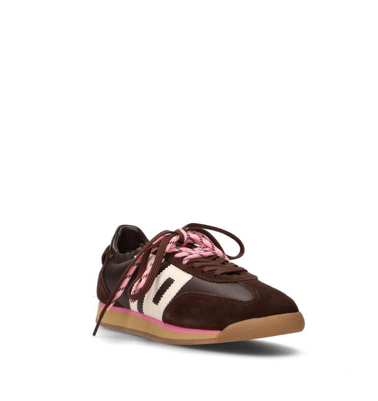BACK 70 Sneaker donna marrone in pelle