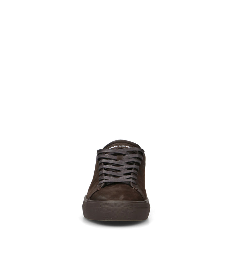 CRIME Sneaker uomo marrone in nabuk