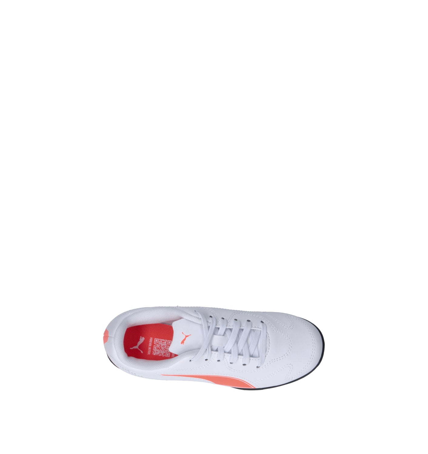 PUMA VITORIA II TT JR Scarpa calcetto bimbo bianca
