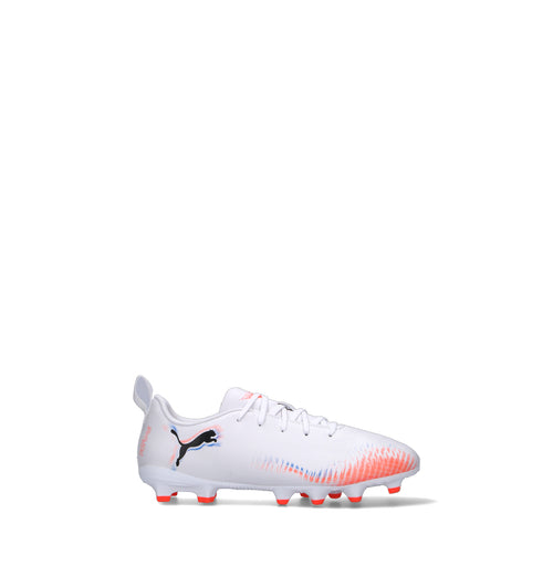 PUMA FUTURE 8 PLAY FG/AG JR Scarpa calcio bimbo bianca