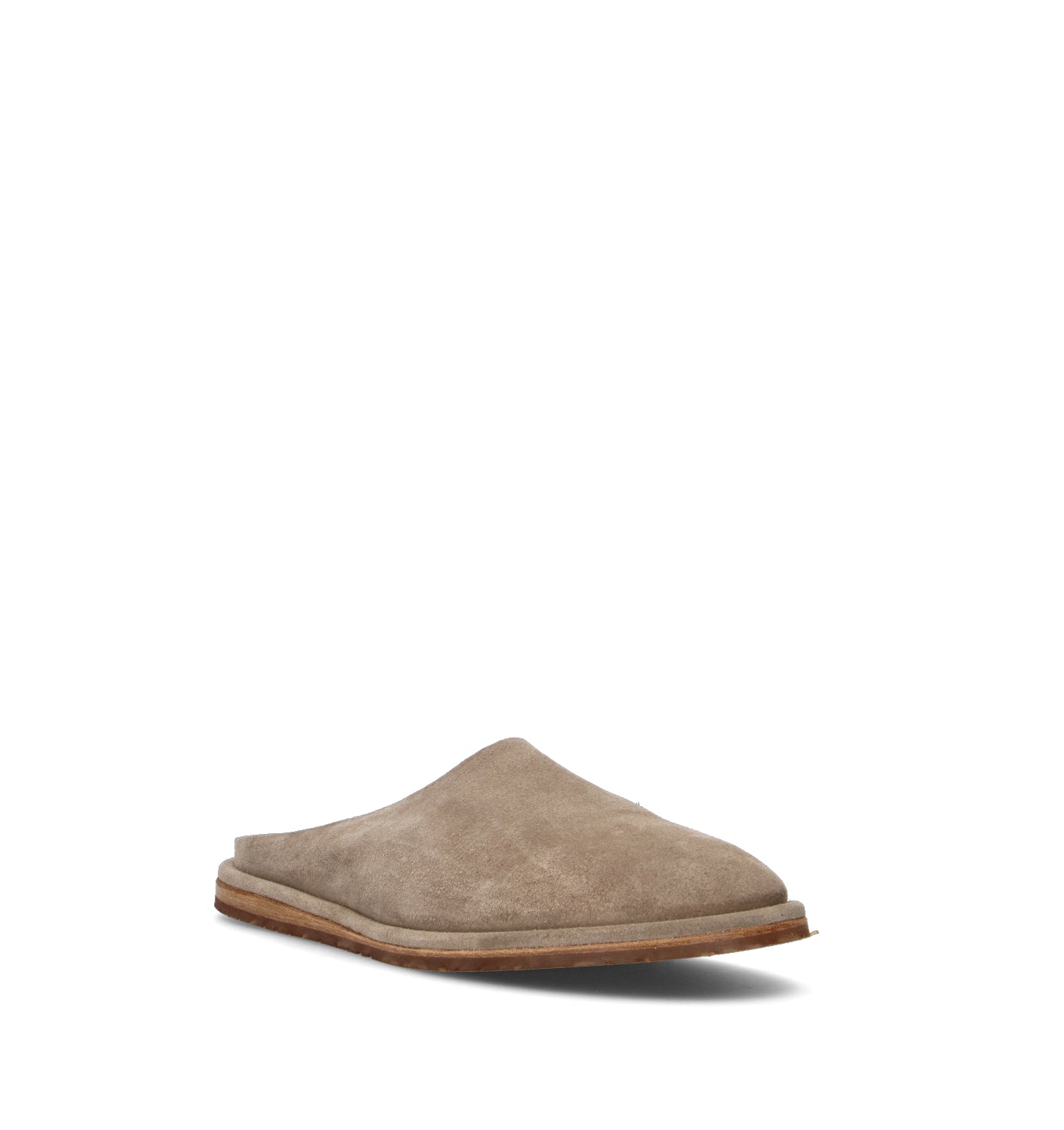 ERNESTO DOLANI Sabot uomo grigio in suede