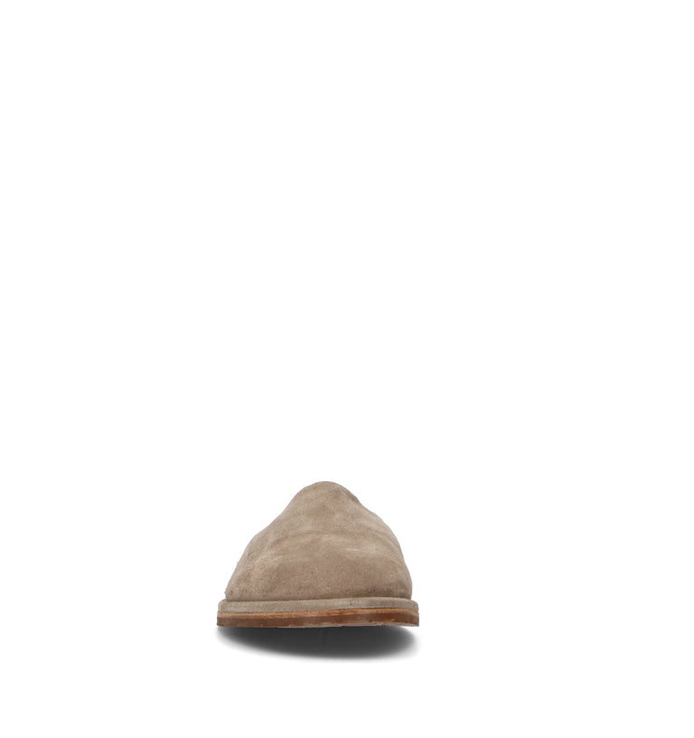 ERNESTO DOLANI Sabot uomo grigio in suede