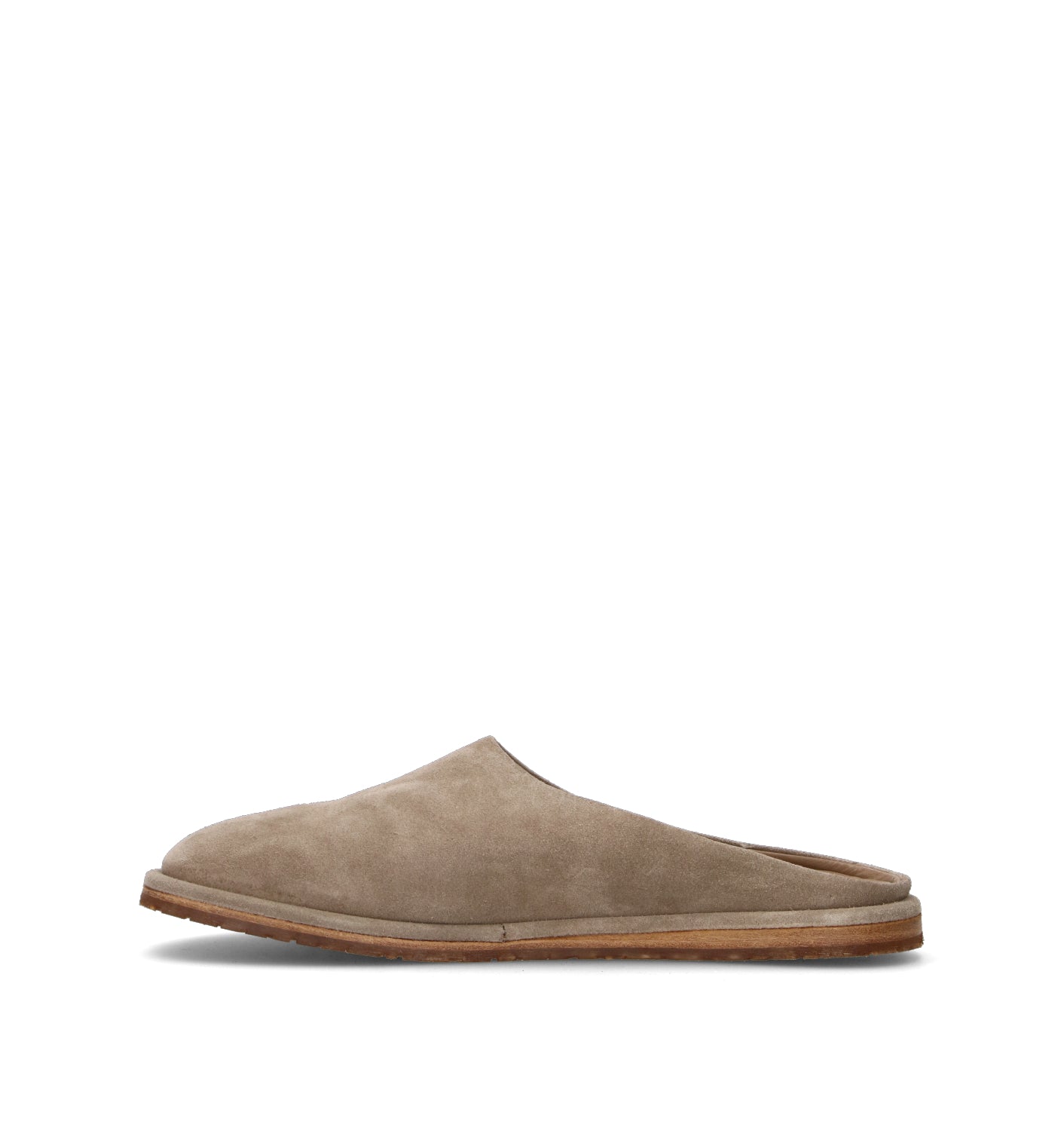 ERNESTO DOLANI Sabot uomo grigio in suede