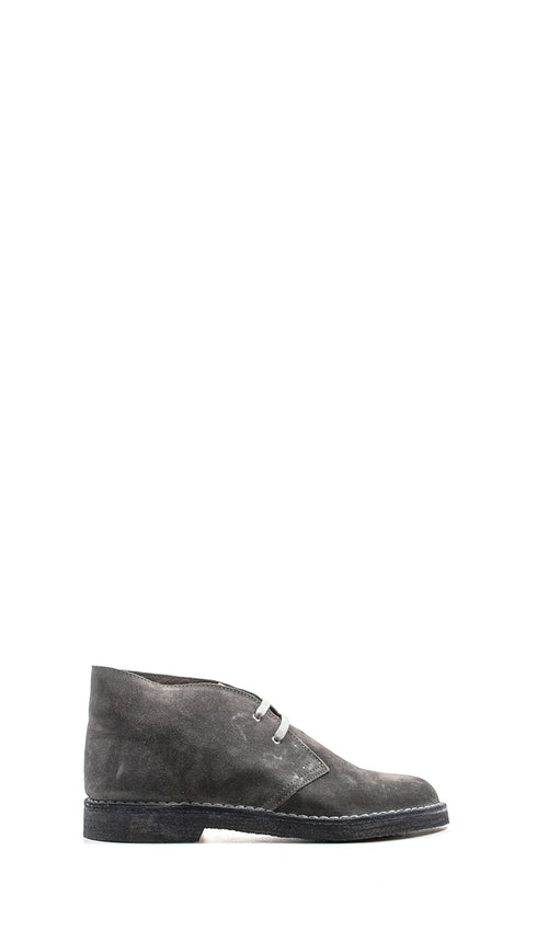J.P.Q. Stivaletto uomo grigio in suede