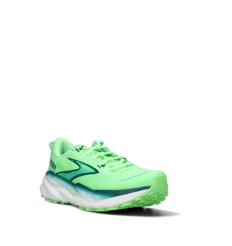 BROOKS CASCADIA 19 Scarpa trail running uomo verde