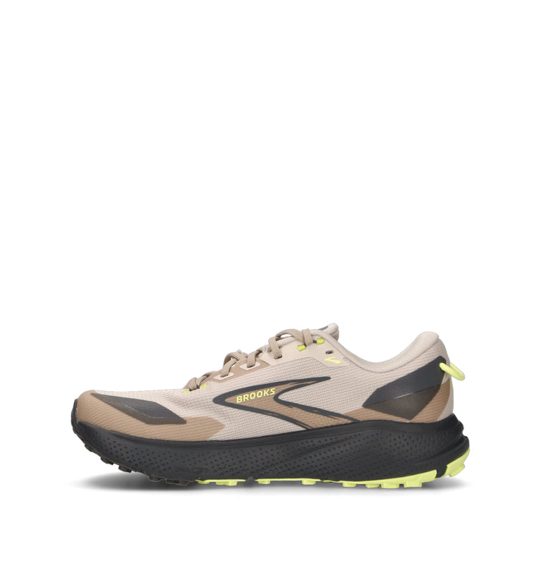 BROOKS DIVIDE 6 Scarpa trail running uomo beige