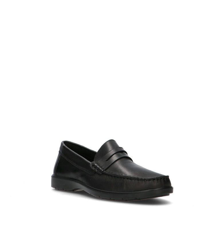IGI&CO Mocassino uomo nero in pelle