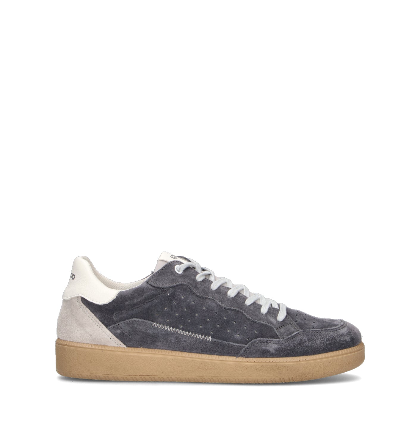 IGI&CO Sneaker uomo grigia in suede