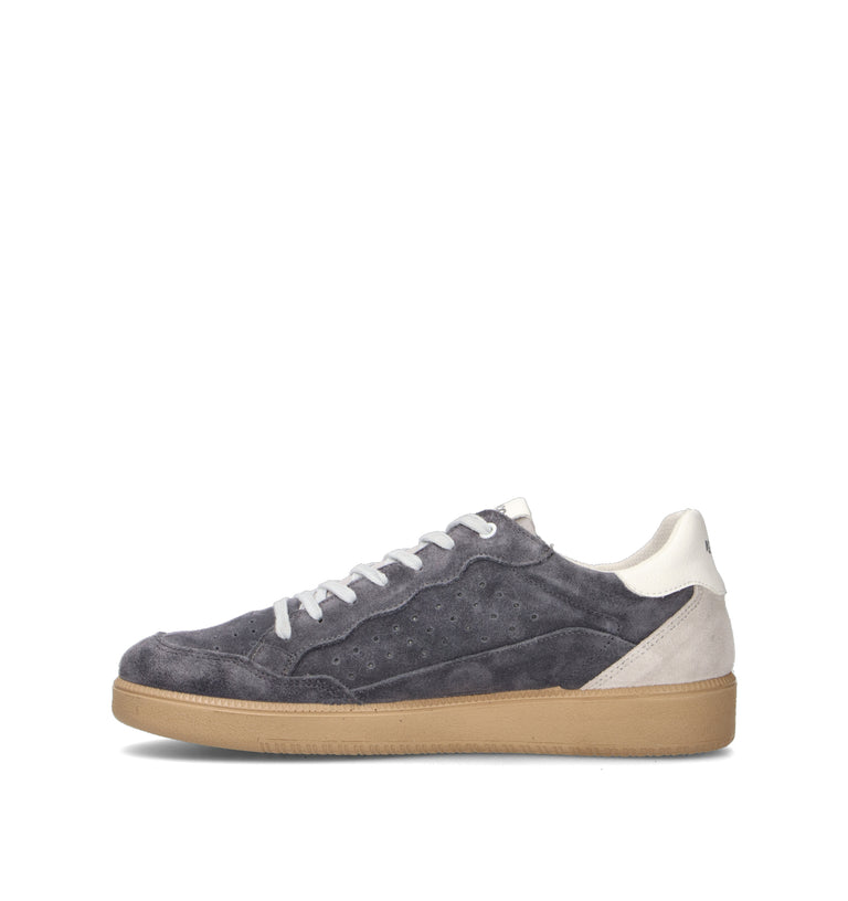 IGI&CO Sneaker uomo grigia in suede