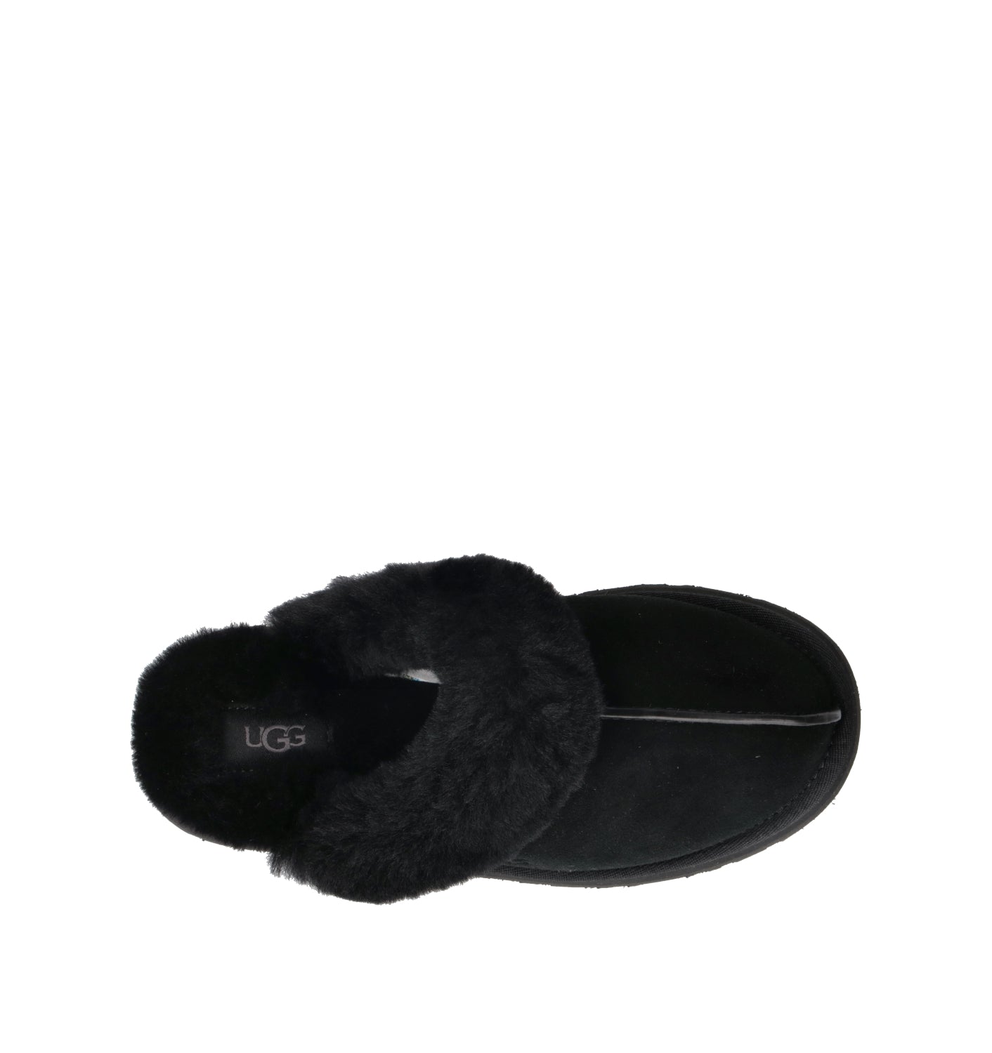 UGG W DISQUETTE Ciabatta donna nera in suede