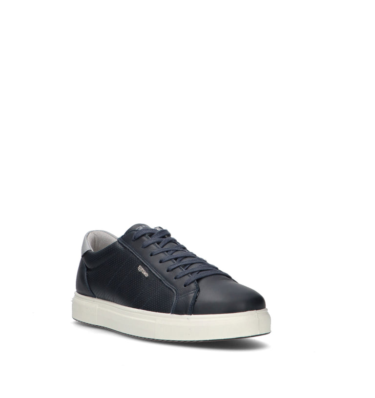 IGI&CO Sneaker uomo blu in pelle