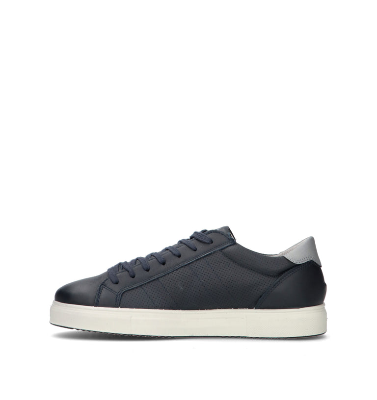 IGI&CO Sneaker uomo blu in pelle