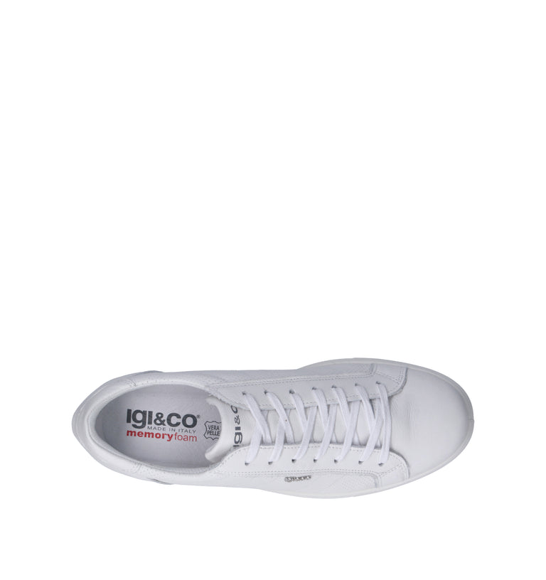 IGI&CO Sneaker uomo bianca in pelle