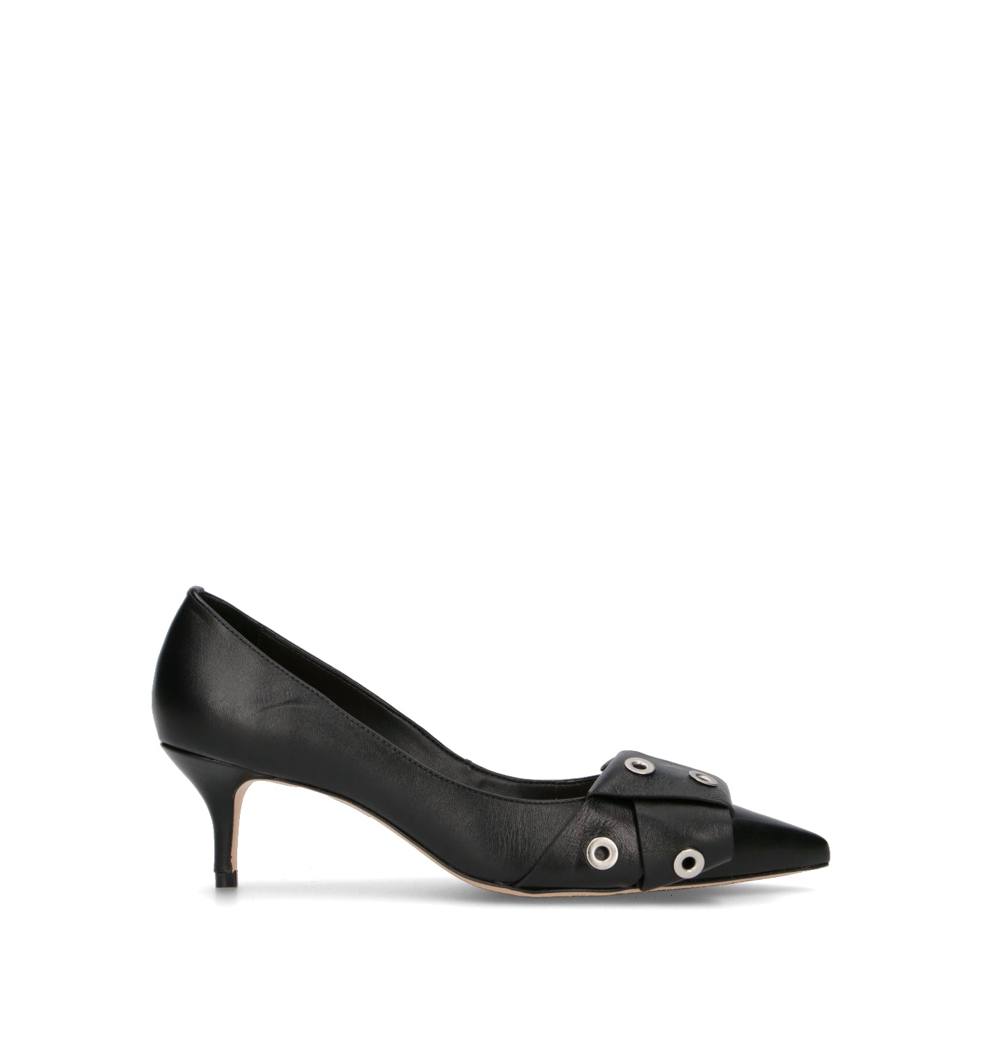 VICENZA Décolleté donna nera in pelle