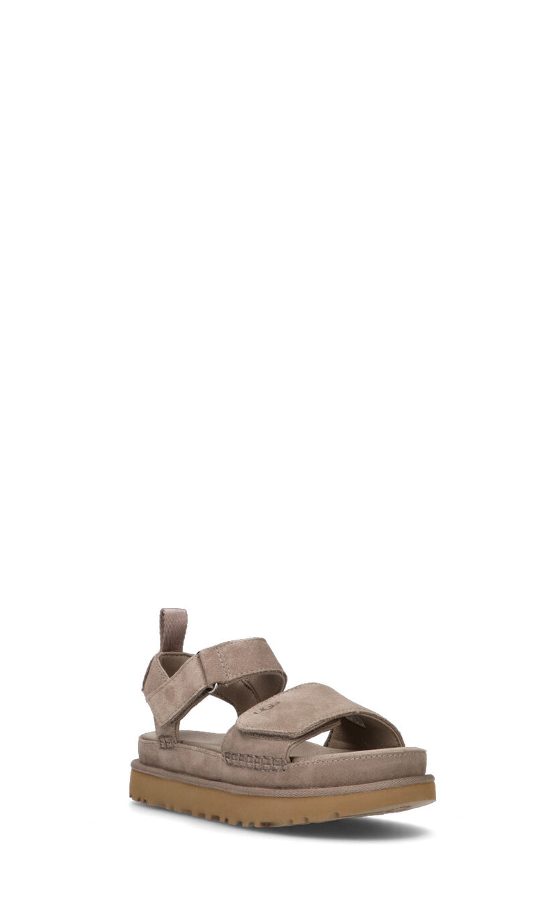 UGG W GOLDENSTAR Sandalo donna grigio in suede