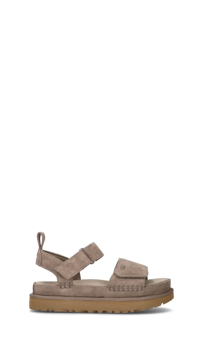 UGG W GOLDENSTAR Sandalo donna grigio in suede
