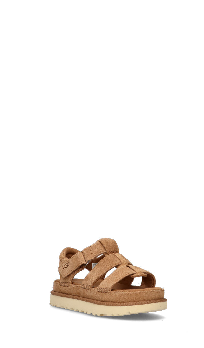 UGG GOLDENSTAR STRAP Sandalo donna chestnut in suede