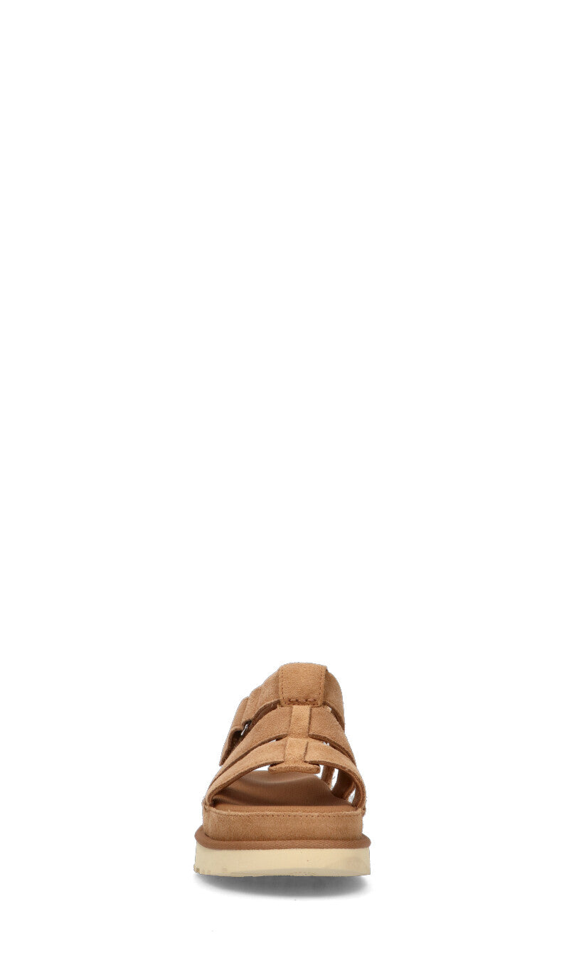 UGG GOLDENSTAR STRAP Sandalo donna chestnut in suede
