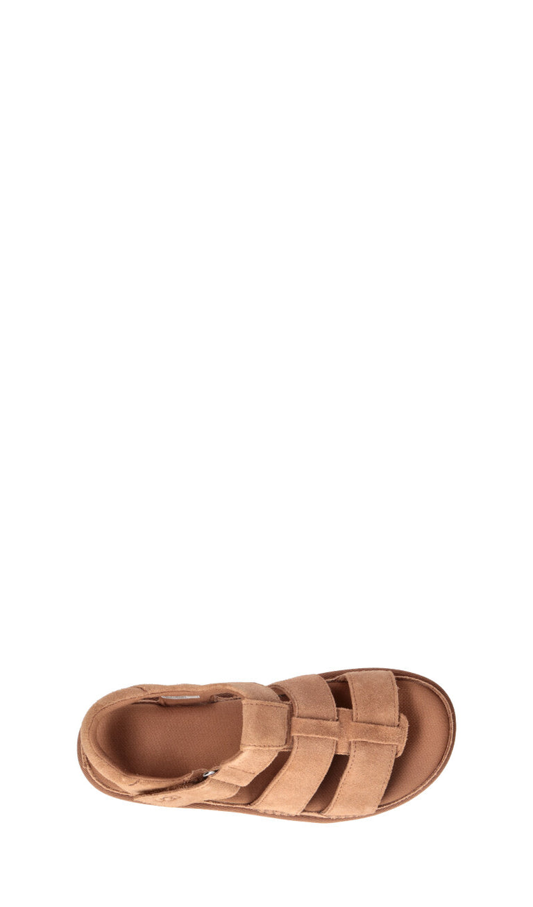 UGG GOLDENSTAR STRAP Sandalo donna chestnut in suede