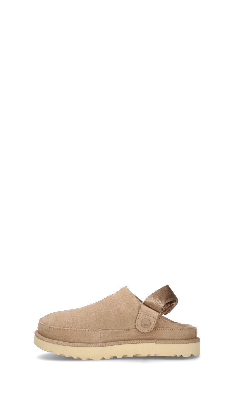 UGG W GOLDENSTAR CLOG Sabot donna sand in suede