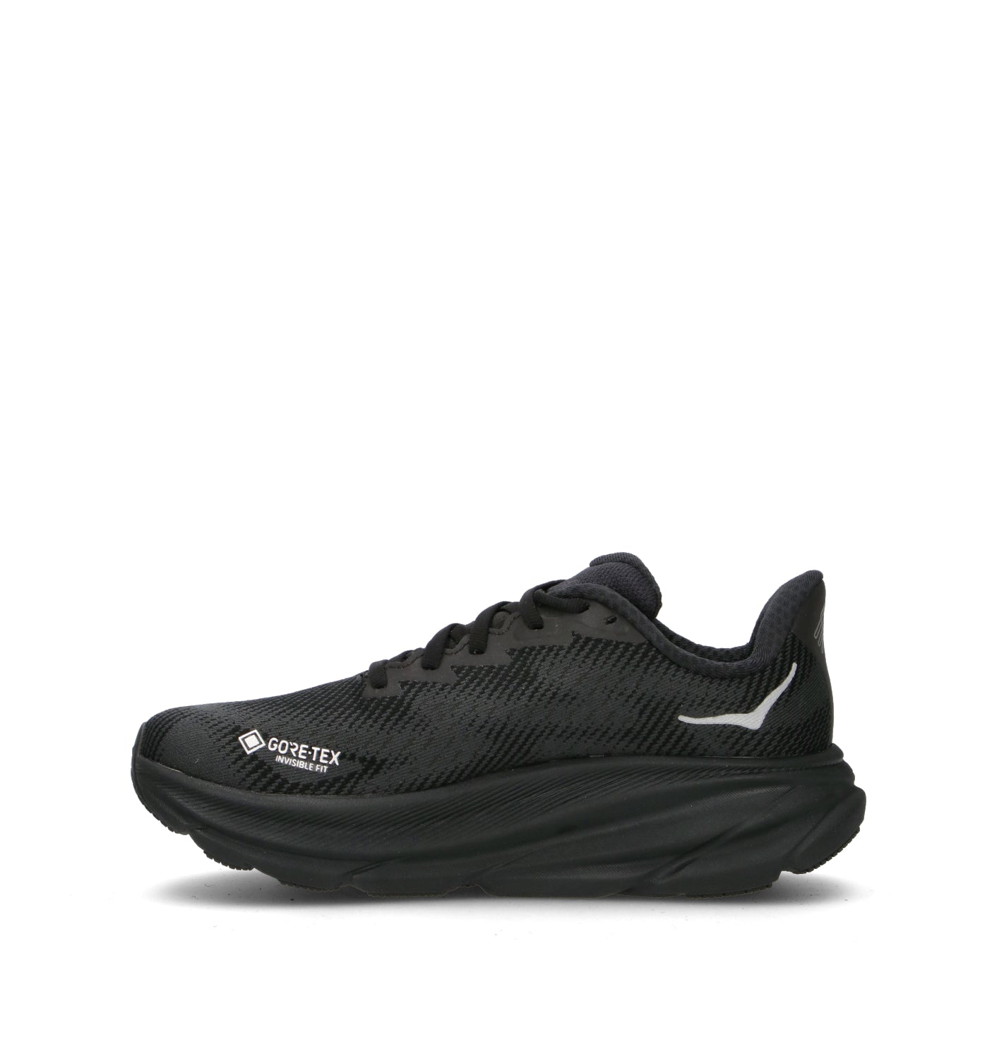 HOKA ONE ONE W CLIFTON 9 GTX Scarpa running donna nera in gore-tex
