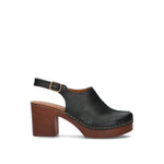 VARIOPINTO Slingback donna nera in pelle