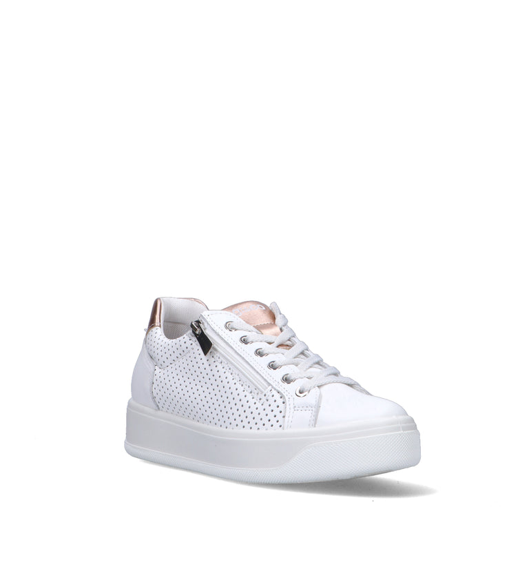 IGI&CO Sneaker donna bianca in pelle
