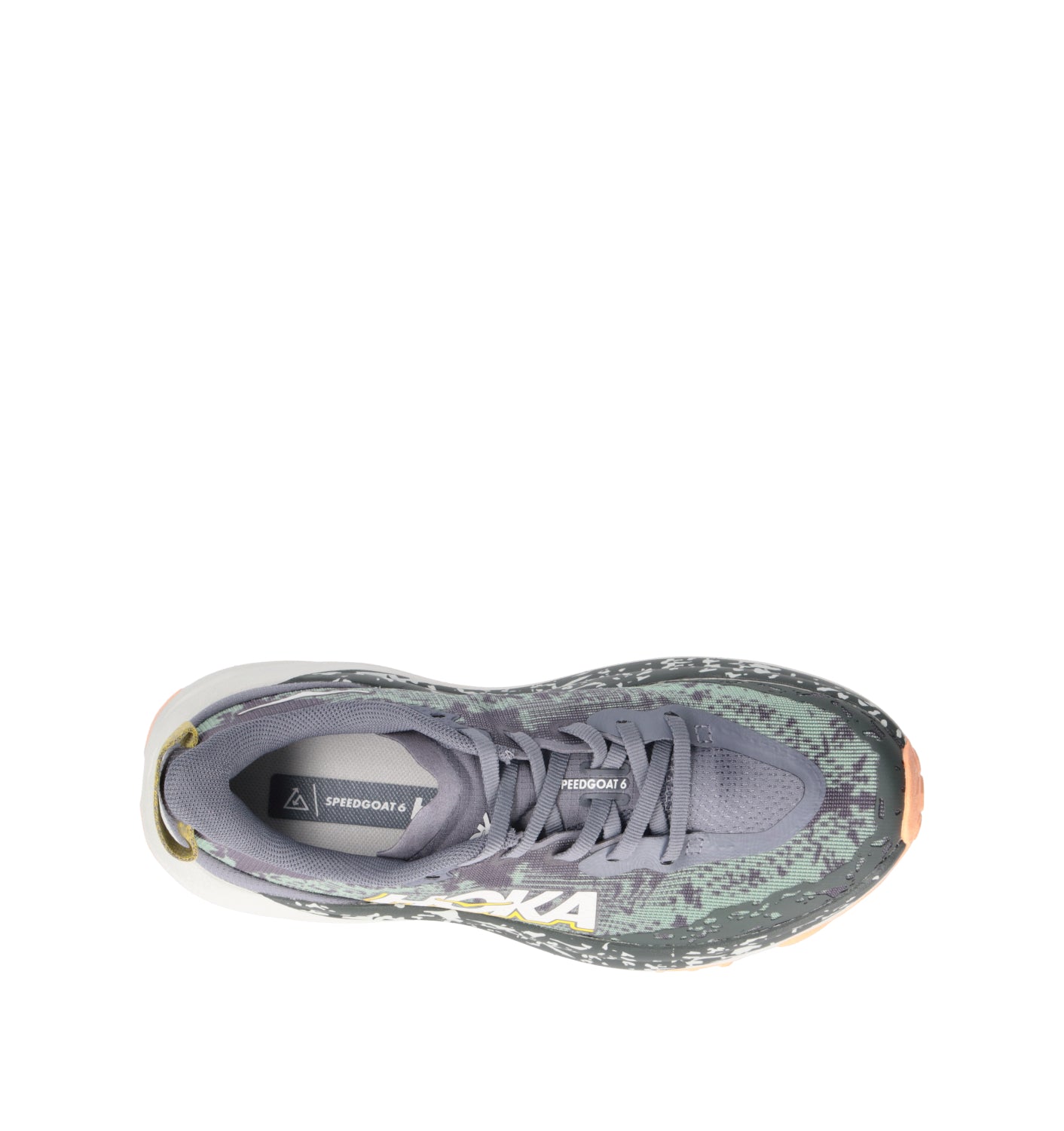 HOKA ONE ONE W SPEEDGOAT 6 Scarpa trail running donna grigia