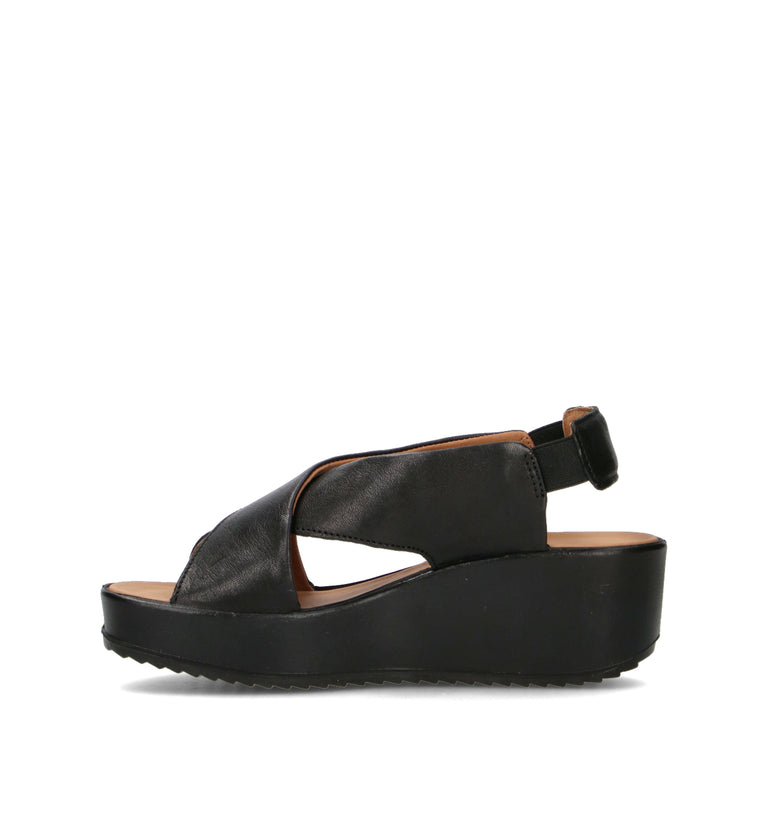 IGI&CO Sandalo donna nero in pelle