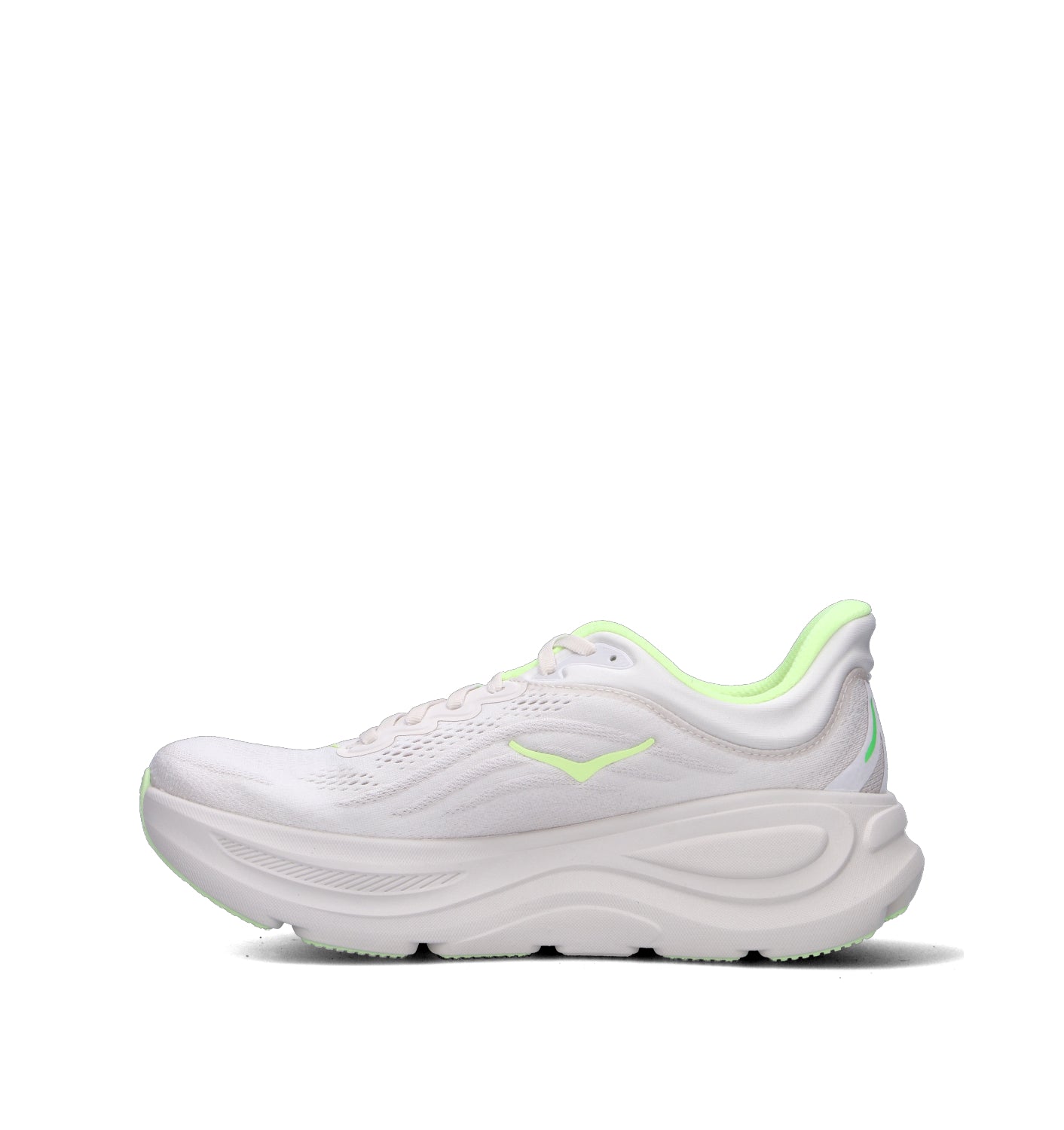 HOKA ONE ONE M BONDI 9 Scarpa running uomo grout/neon yuzu