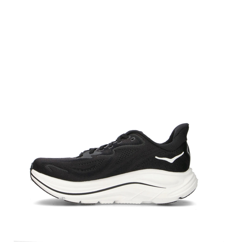 HOKA ONE ONE W CLIFTON 10 Scarpa running donna black/white