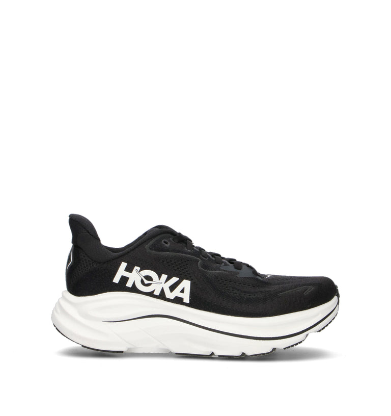 HOKA ONE ONE W CLIFTON 10 Scarpa running donna black/white