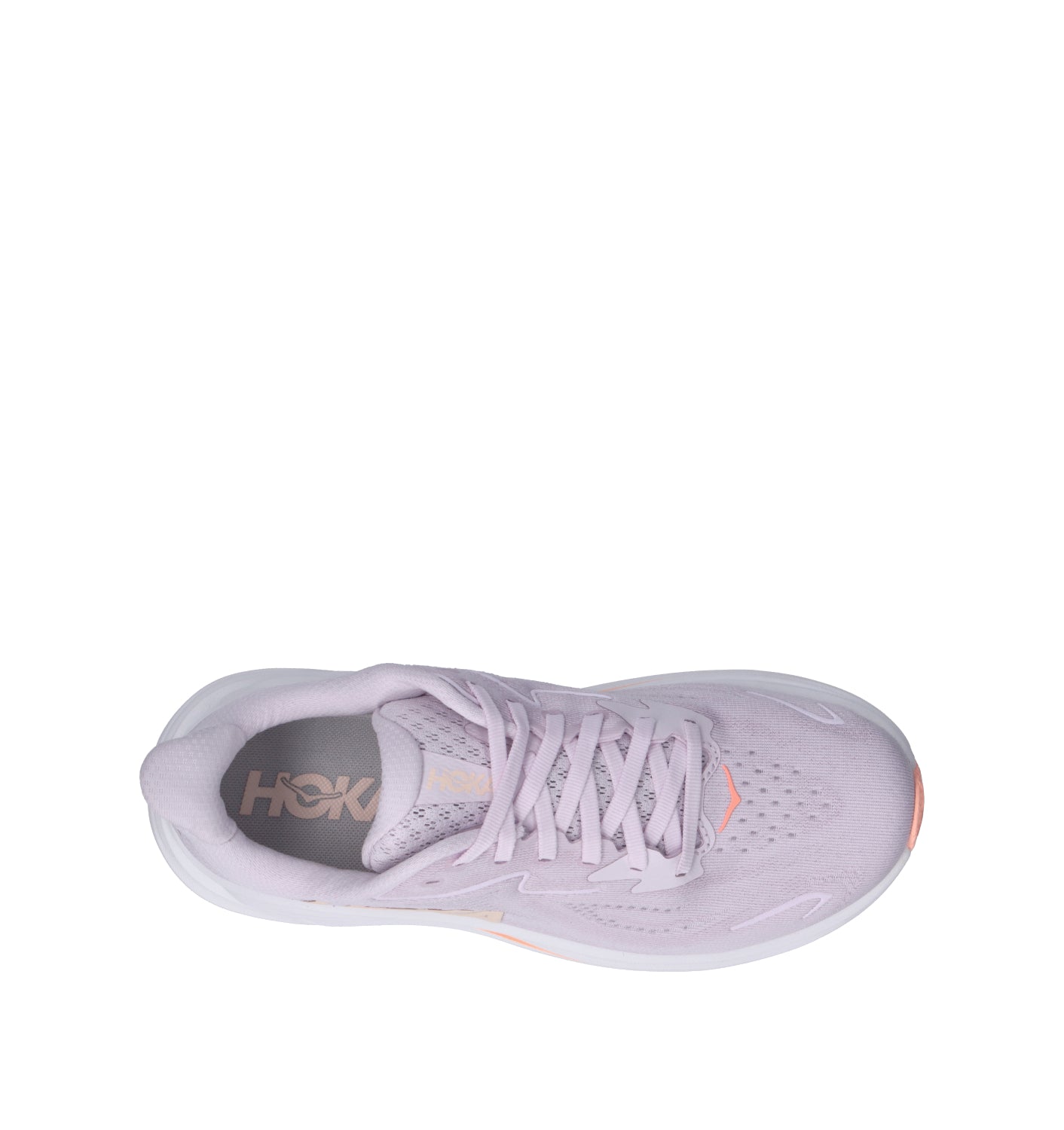 HOKA ONE ONE W CLIFTON 10 Scarpa running donna lilac cream/tangerine glow