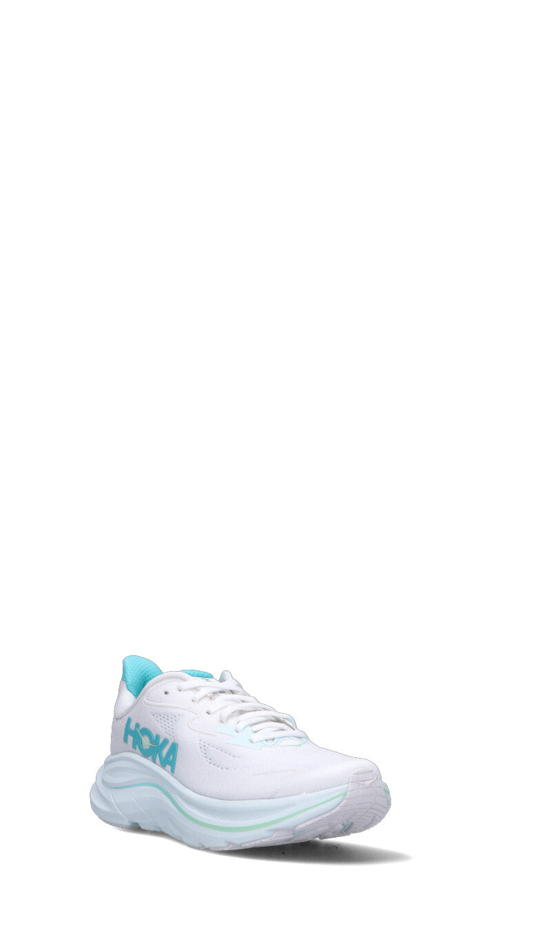 HOKA ONE ONE W CLIFTON 10 Scarpa running donna bianca/azzurra