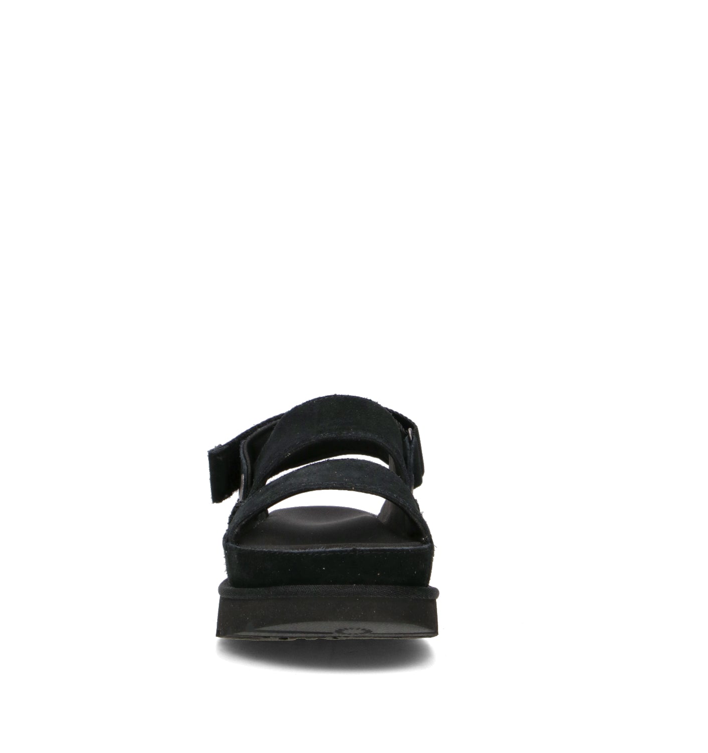 UGG GOLDENSTAR GLIDE Sandalo donna nero in suede