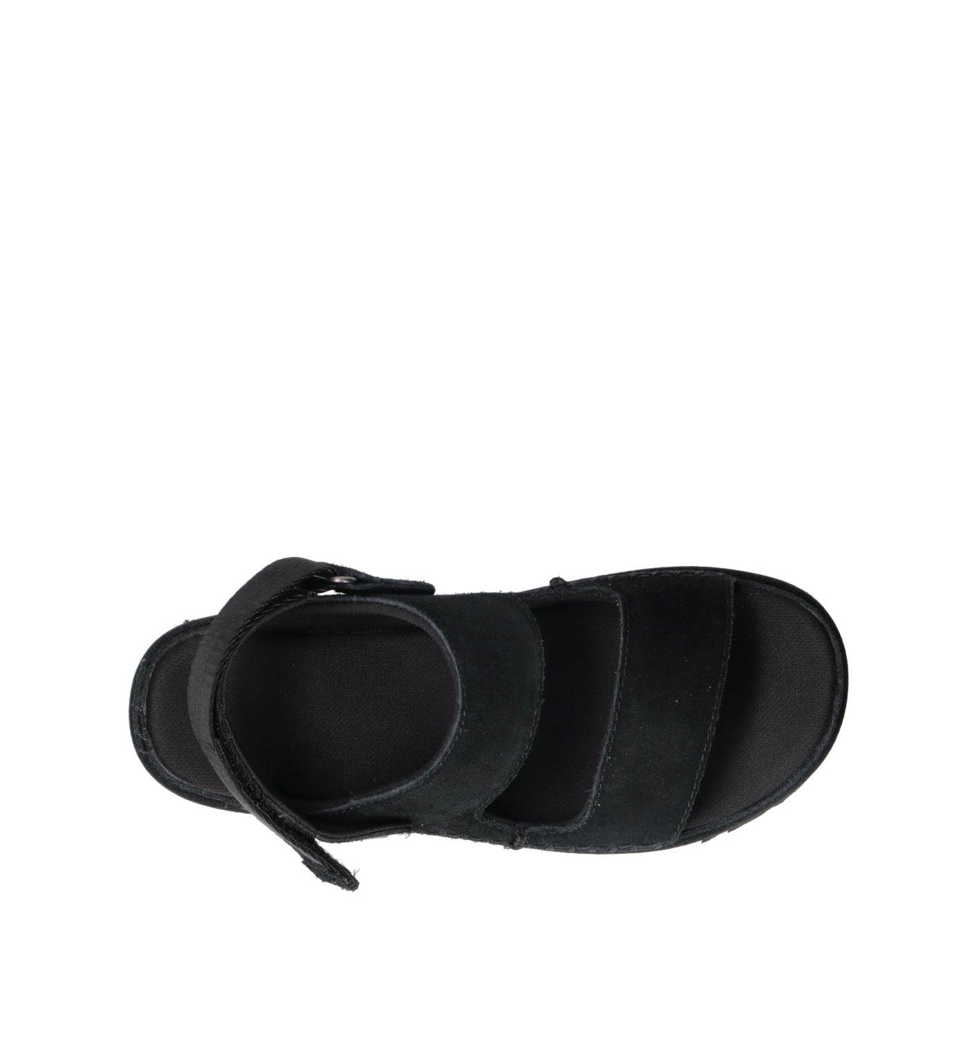UGG GOLDENSTAR GLIDE Sandalo donna nero in suede