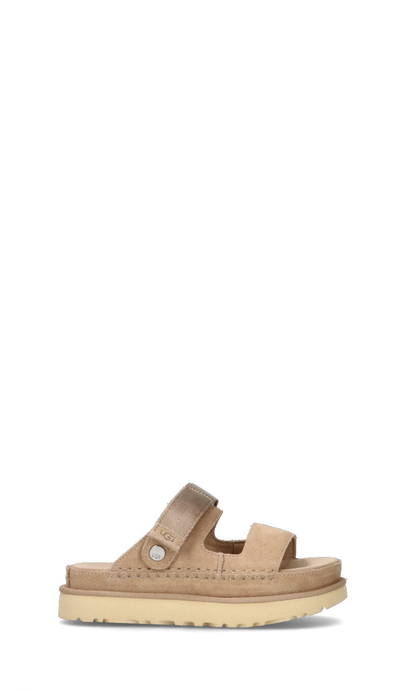 UGG W GOLDENSTAR GLIDE Sandalo donna sabbia in suede