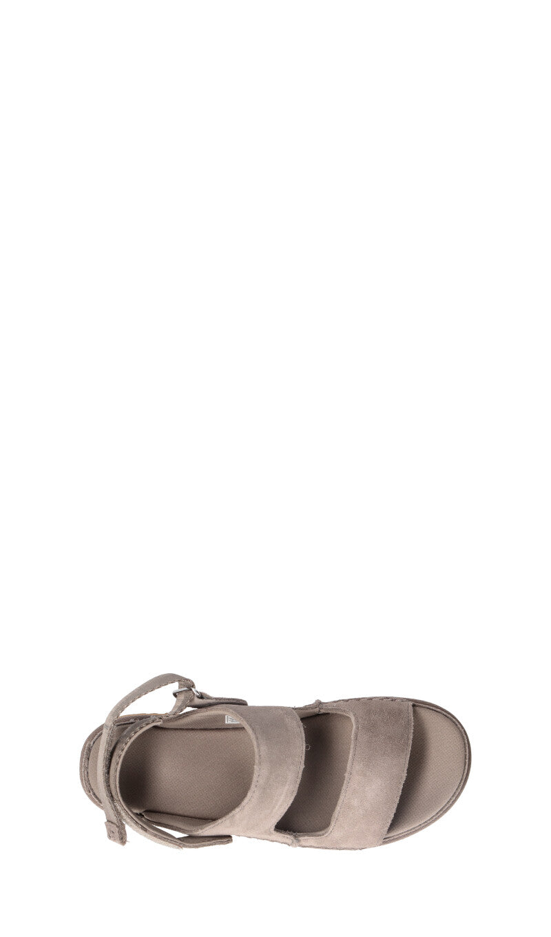 UGG W GOLDENSTAR GLIDE Sandalo donna grigio in suede