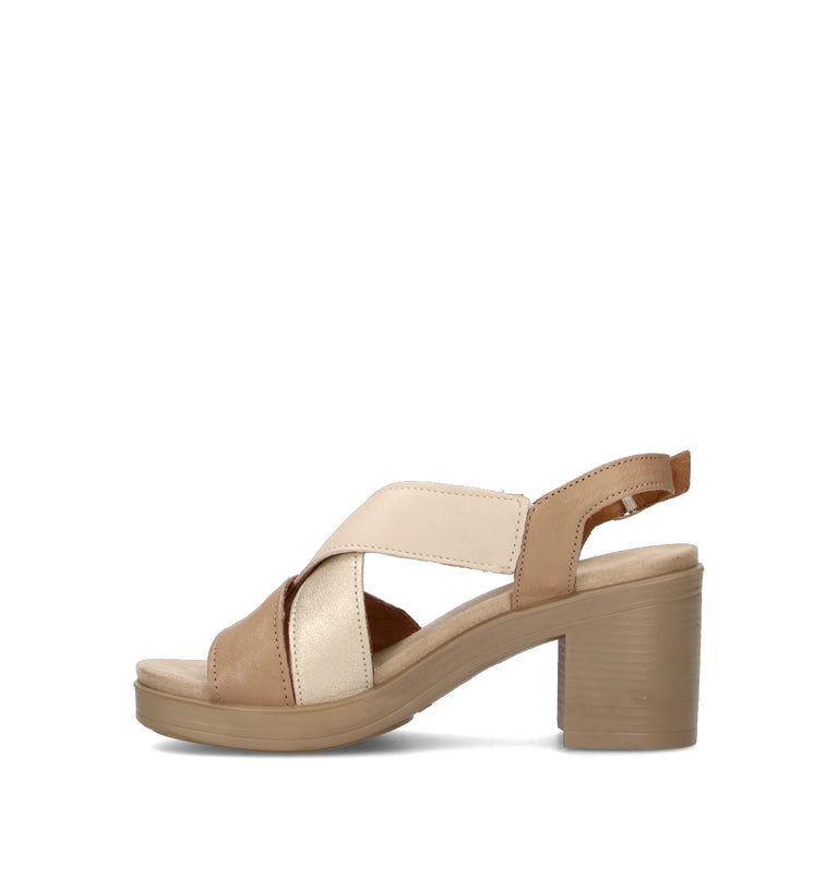 IGI&CO Sandalo donna beige/panna in pelle