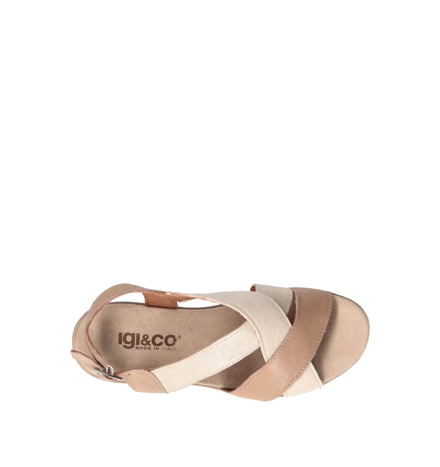 IGI&CO Sandalo donna beige/panna in pelle