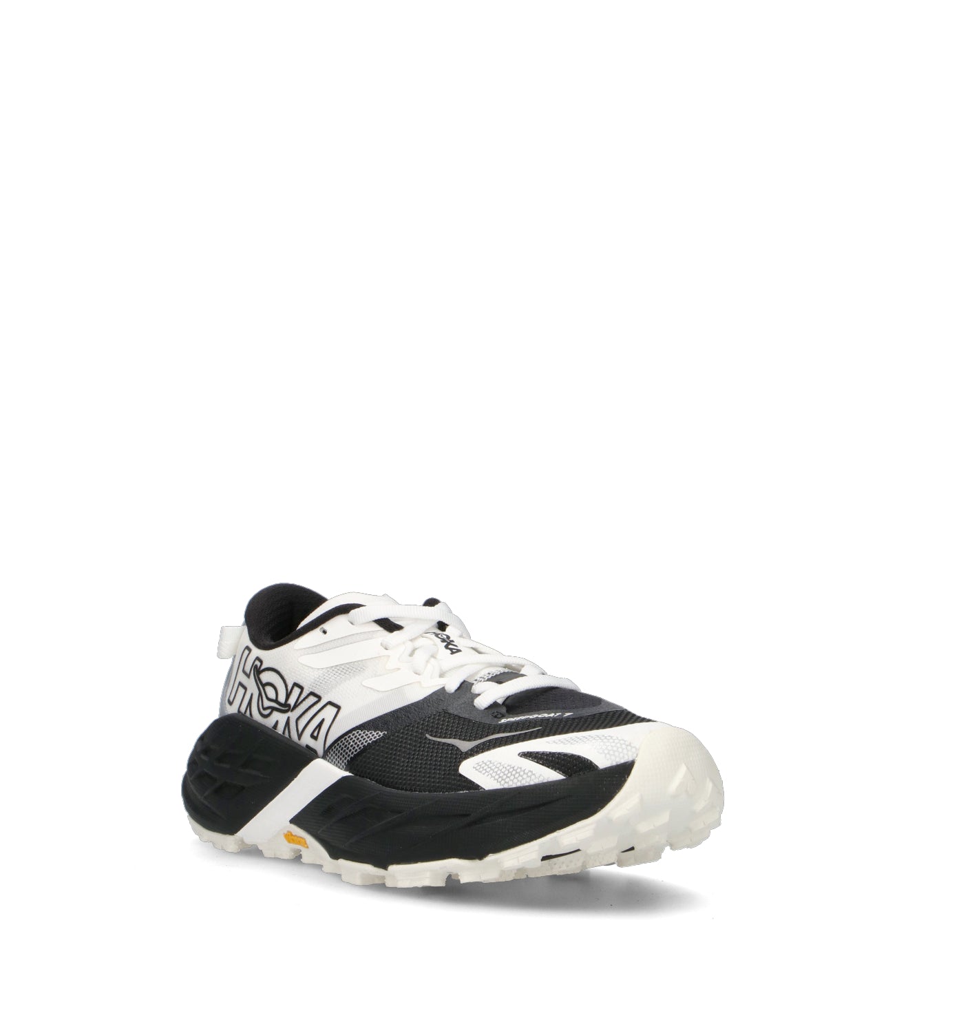 HOKA ONE ONE W SPEEDGOAT 7 Scarpa trail running donna nera/bianca