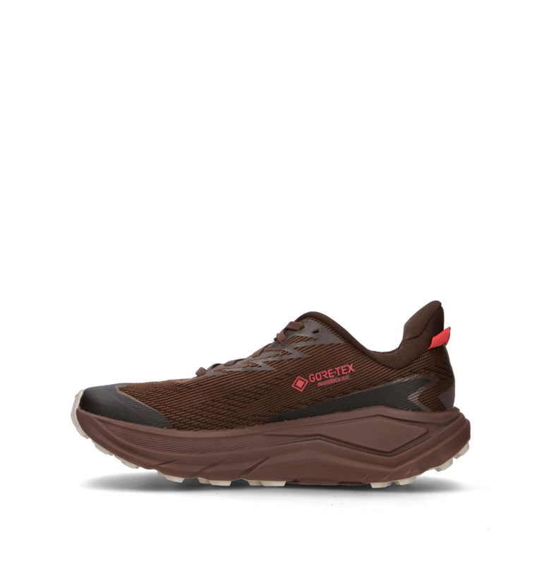HOKA ONE ONE M CHALLENGER 8 GTX Scarpa trail running uomo marrone in gore-tex