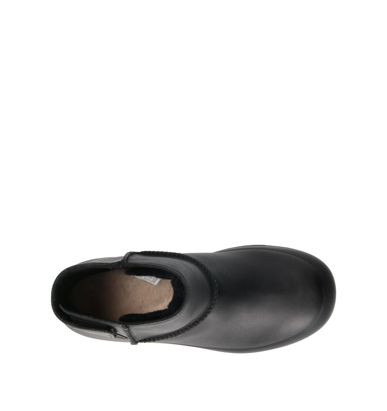 UGG Stivaletto pelo donna nera in pelle